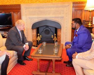 Prime Minister Johnson meets Guyana President Ali, discusses important matters 